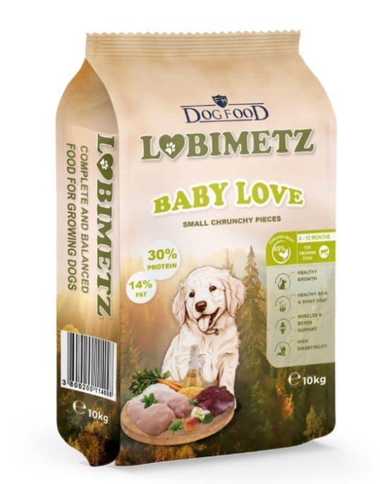 Dog food LJUBIMETZ Junior 10kg — KANE KORZO PAWPERS