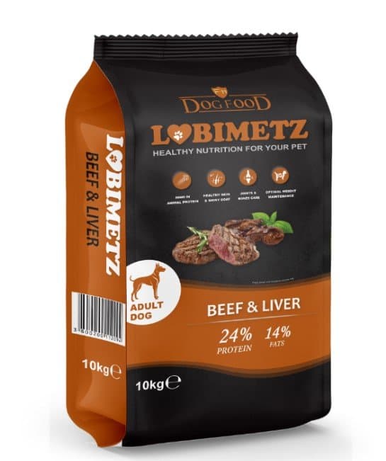 Dog food LJUBIMETZ beef 10кg — Beti Shej